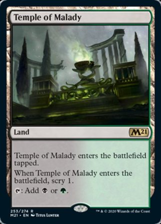 Temple of Malady [Core Set 2021] | Event Horizon Hobbies CA