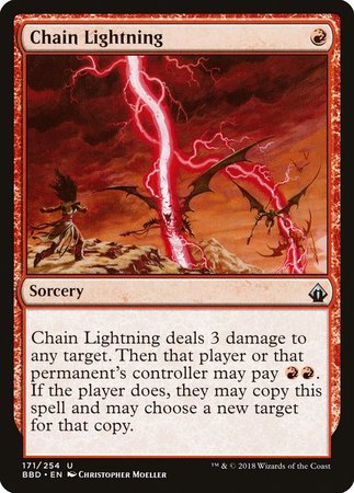 Chain Lightning [Battlebond] | Event Horizon Hobbies CA
