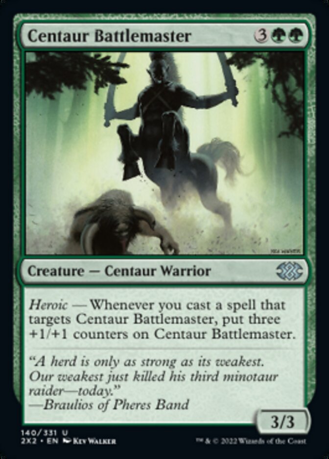 Centaur Battlemaster [Double Masters 2022] | Event Horizon Hobbies CA