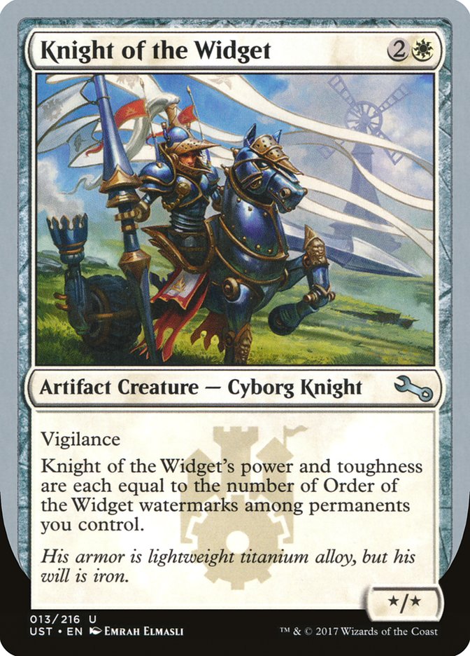 Knight of the Widget [Unstable] | Event Horizon Hobbies CA