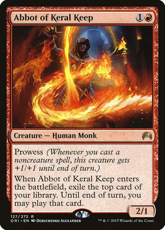 Abbot of Keral Keep [Magic Origins] | Event Horizon Hobbies CA