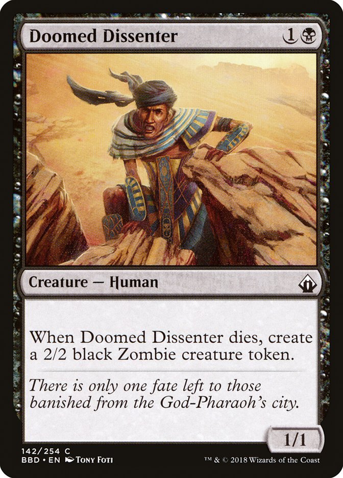 Doomed Dissenter [Battlebond] | Event Horizon Hobbies CA