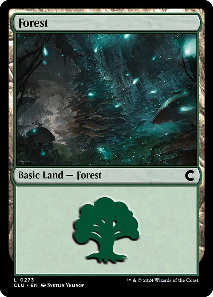 Forest (0273) [Ravnica: Clue Edition] | Event Horizon Hobbies CA