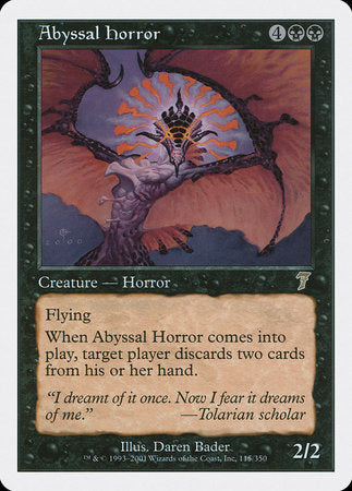 Abyssal Horror [Seventh Edition] | Event Horizon Hobbies CA
