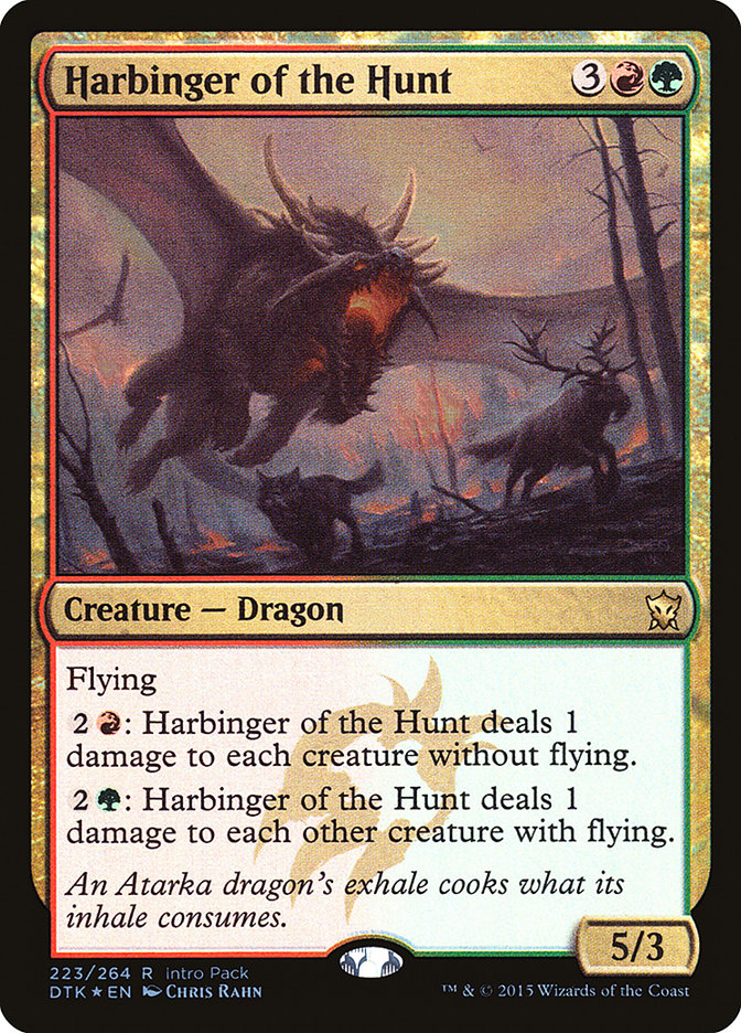 Harbinger of the Hunt (Intro Pack) [Dragons of Tarkir Promos] | Event Horizon Hobbies CA