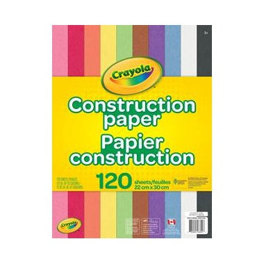 Crayola - Construction Paper (120 ct) | Event Horizon Hobbies CA