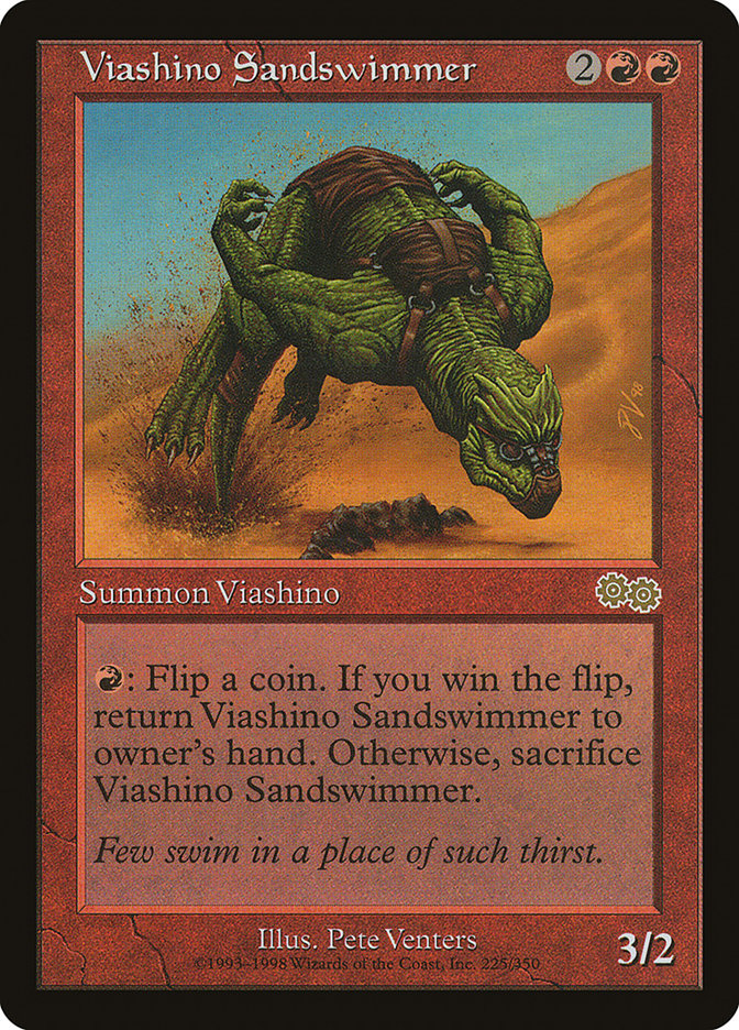 Viashino Sandswimmer [Urza's Saga] | Event Horizon Hobbies CA