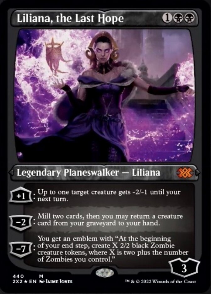Liliana, the Last Hope (Foil Etched) [Double Masters 2022] | Event Horizon Hobbies CA