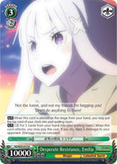 Desperate Resistance, Emilia (RZ/SE35-E15 R) (Parallel Foil) [Re:ZERO: The Frozen Bond]