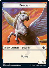 Pegasus // Thopter Double-Sided Token [Starter Commander Decks] | Event Horizon Hobbies CA