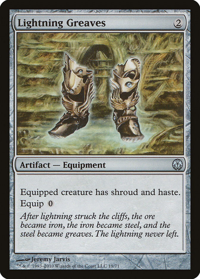 Lightning Greaves [Duel Decks: Phyrexia vs. the Coalition] | Event Horizon Hobbies CA