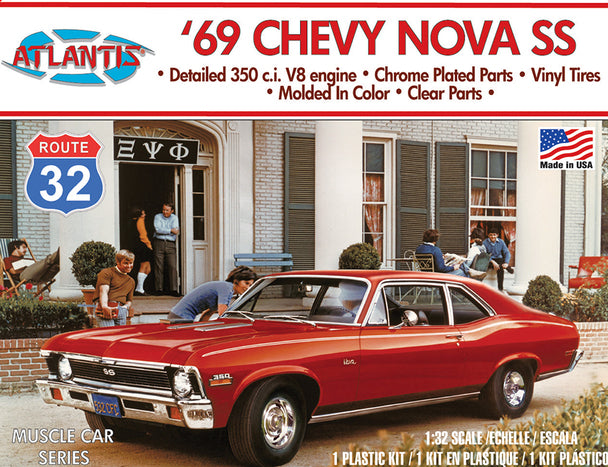Model Kit - Atlantis - '69 Chevy Nova SS