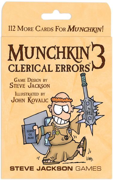 Munchkin Clerical Errors