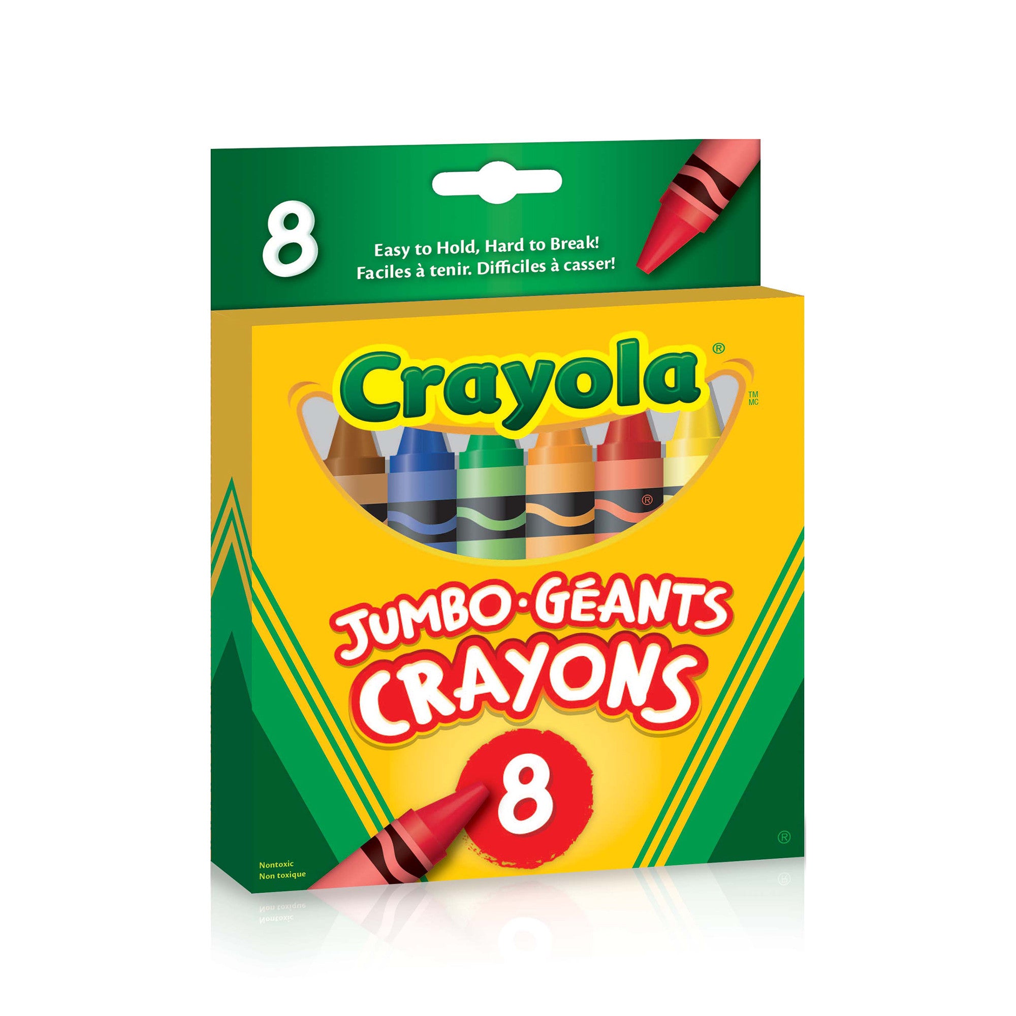 Crayola - Crayons, 8 Count - Jumbo | Event Horizon Hobbies CA