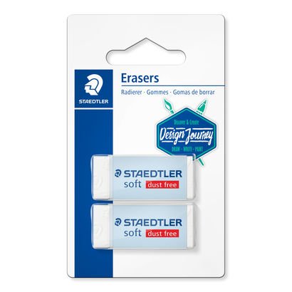 Staedtler - Soft Dust-Free Erasers (2 count)