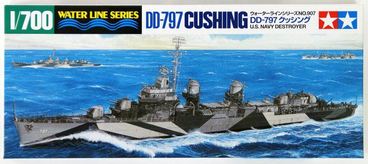 Model Kit - Tamiya - Water Line Series - US DD797 Cushing | Event Horizon Hobbies CA