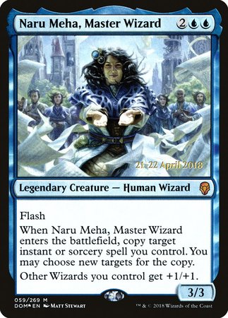 Naru Meha, Master Wizard [Dominaria Promos] | Event Horizon Hobbies CA