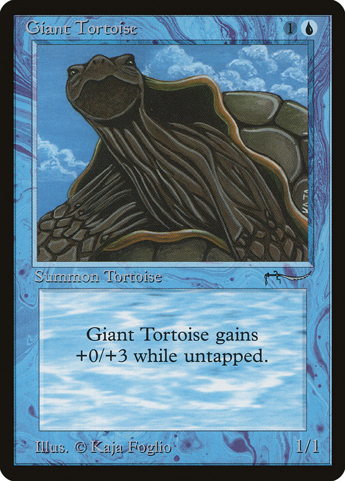 Giant Tortoise (Dark Mana Cost) [Arabian Nights] | Event Horizon Hobbies CA