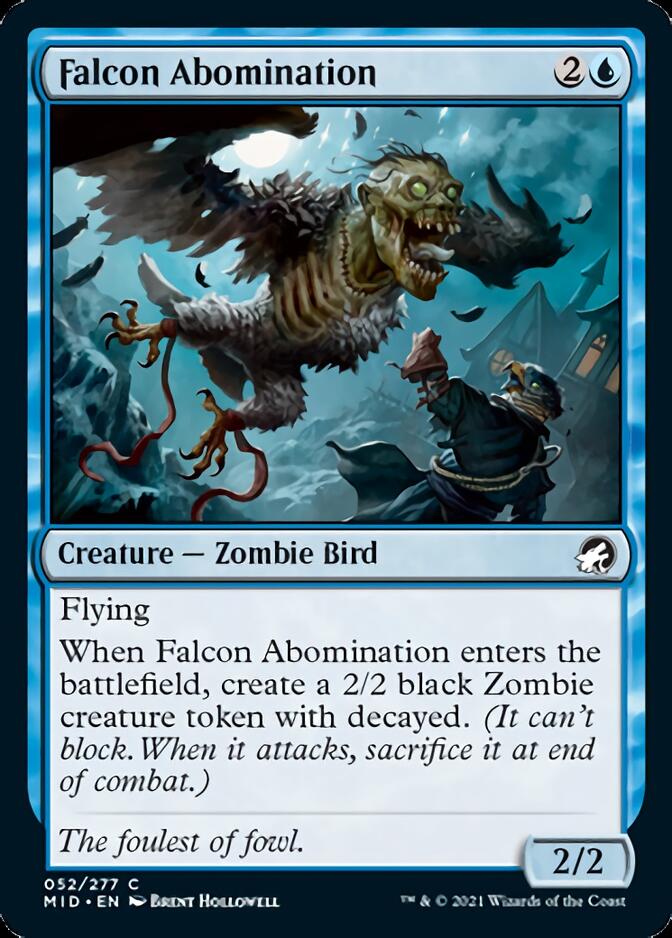 Falcon Abomination [Innistrad: Midnight Hunt] | Event Horizon Hobbies CA