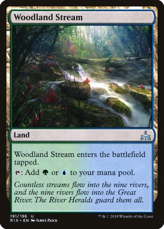 Woodland Stream [Rivals of Ixalan] | Event Horizon Hobbies CA