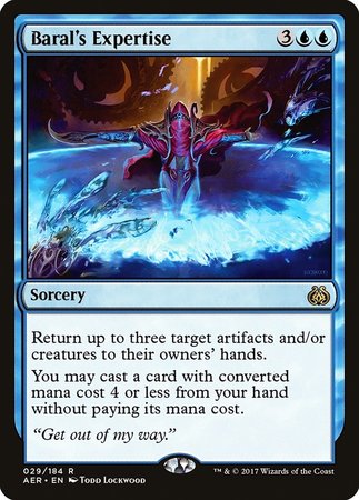 Baral's Expertise [Aether Revolt] | Event Horizon Hobbies CA
