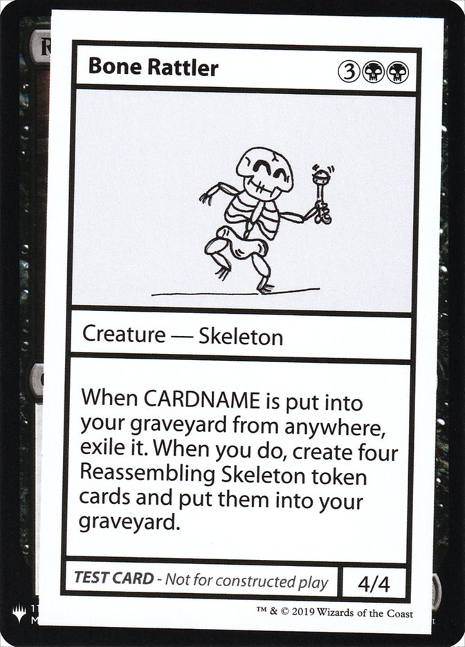 Bone Rattler [Mystery Booster Playtest Cards] | Event Horizon Hobbies CA