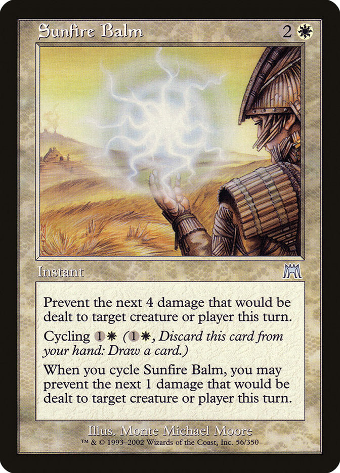 Sunfire Balm [Onslaught] | Event Horizon Hobbies CA