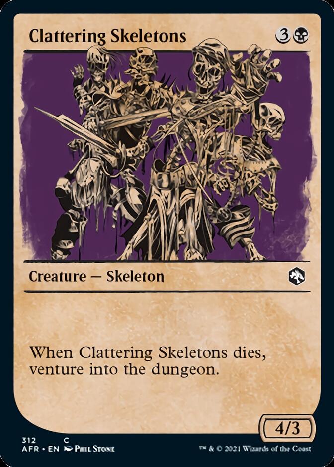 Clattering Skeletons (Showcase) [Dungeons & Dragons: Adventures in the Forgotten Realms] | Event Horizon Hobbies CA