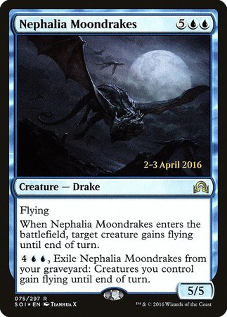 Nephalia Moondrakes [Shadows over Innistrad Promos] | Event Horizon Hobbies CA