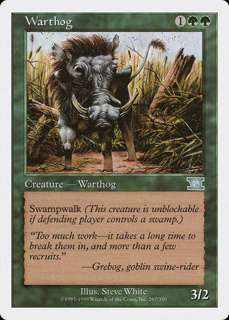 Warthog [Classic Sixth Edition] | Event Horizon Hobbies CA