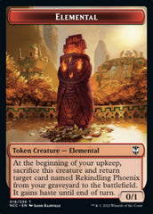 Elemental (018) // Copy Double-sided Token [Streets of New Capenna Commander Tokens] | Event Horizon Hobbies CA
