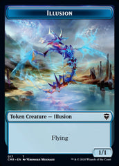 Illusion // Saproling Token [Commander Legends Tokens] | Event Horizon Hobbies CA