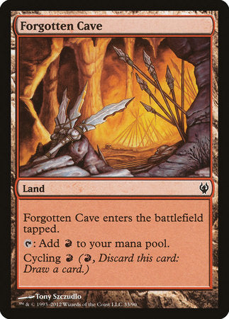 Forgotten Cave [Duel Decks: Izzet vs. Golgari] | Event Horizon Hobbies CA