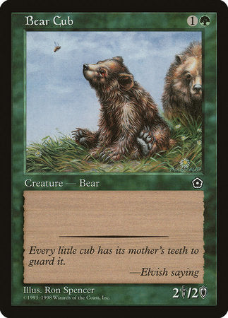 Bear Cub [Portal Second Age] | Event Horizon Hobbies CA