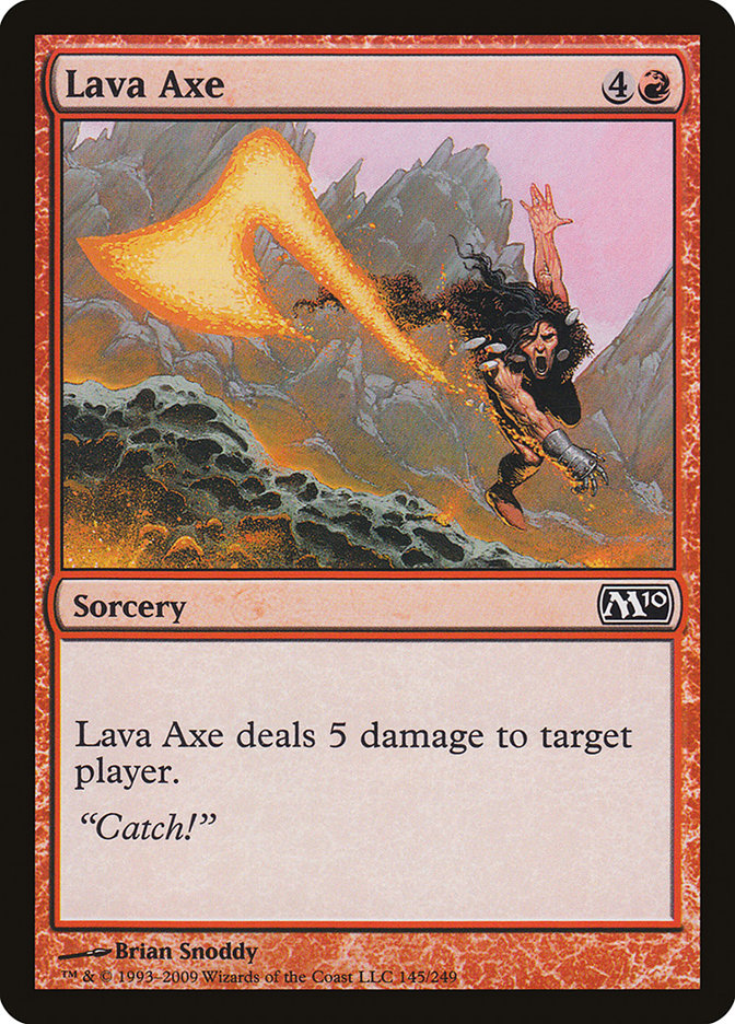 Lava Axe [Magic 2010] | Event Horizon Hobbies CA