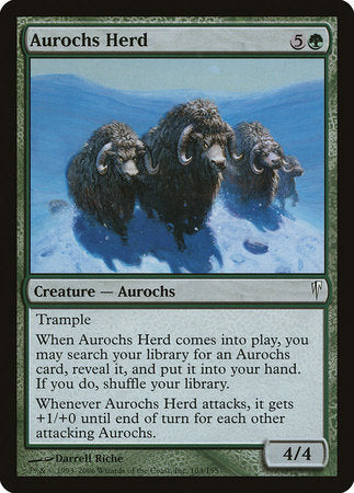 Aurochs Herd [Coldsnap] | Event Horizon Hobbies CA