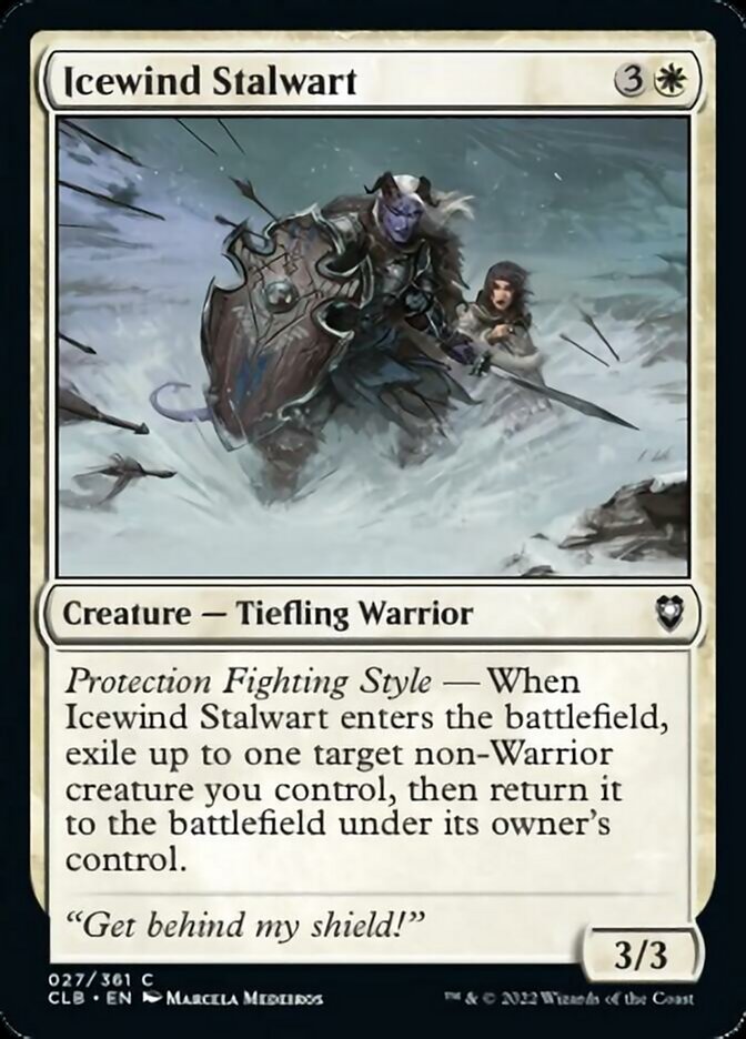 Icewind Stalwart [Commander Legends: Battle for Baldur's Gate] | Event Horizon Hobbies CA