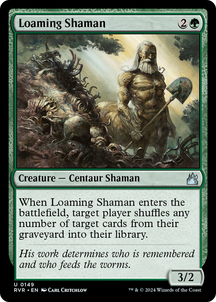 Loaming Shaman [Ravnica Remastered] | Event Horizon Hobbies CA