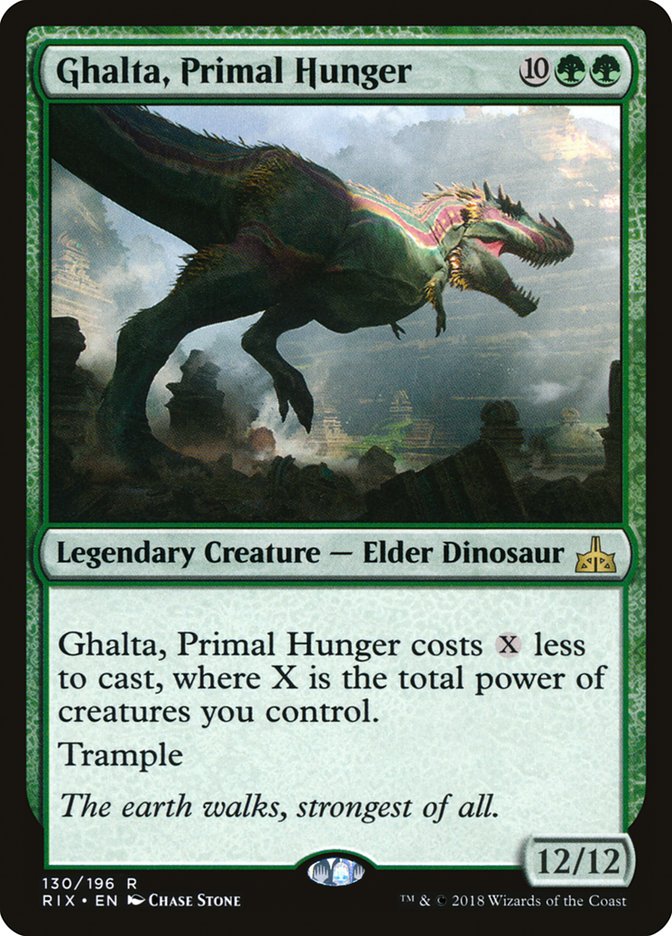 Ghalta, Primal Hunger [Rivals of Ixalan] | Event Horizon Hobbies CA