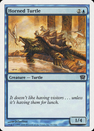 Horned Turtle [Ninth Edition] | Event Horizon Hobbies CA