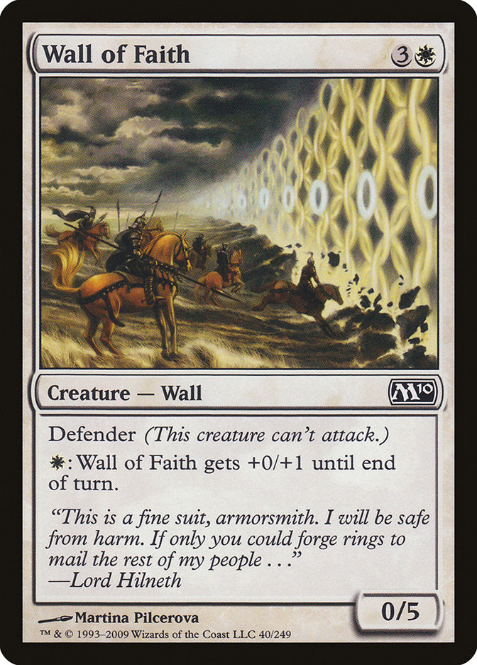 Wall of Faith [Magic 2010] | Event Horizon Hobbies CA