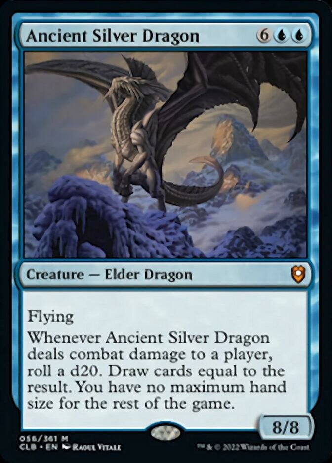 Ancient Silver Dragon [Commander Legends: Battle for Baldur's Gate] | Event Horizon Hobbies CA