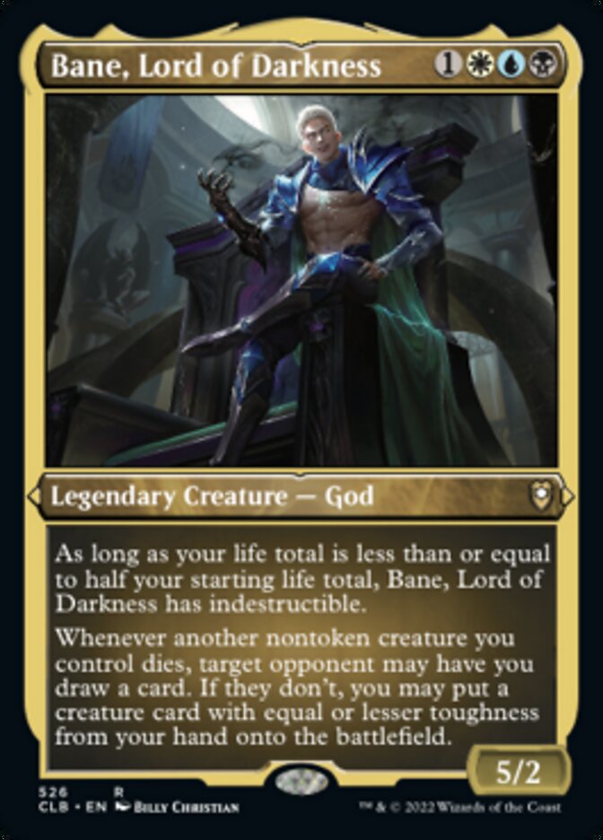 Bane, Lord of Darkness (Foil Etched) [Commander Legends: Battle for Baldur's Gate] | Event Horizon Hobbies CA