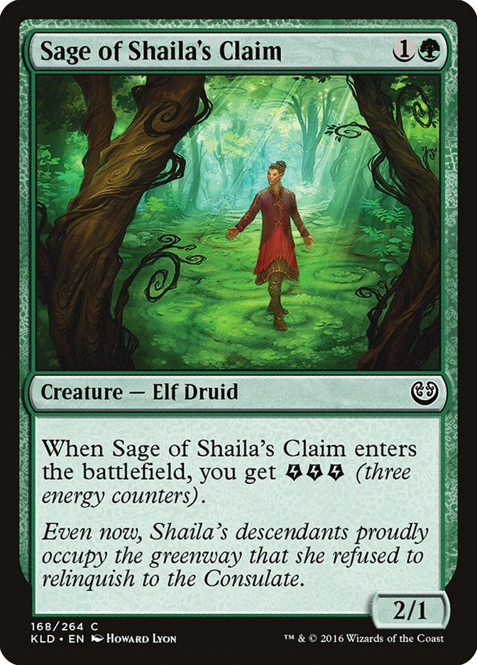 Sage of Shaila's Claim [Kaladesh] | Event Horizon Hobbies CA