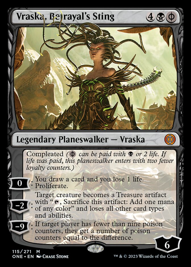 Vraska, Betrayal's Sting [Phyrexia: All Will Be One] | Event Horizon Hobbies CA