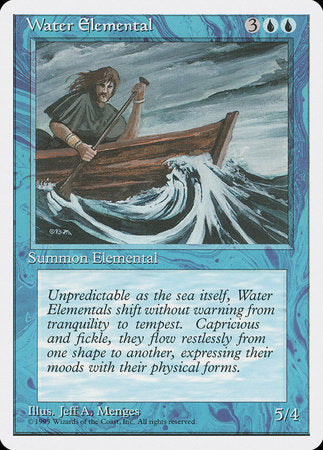 Water Elemental [Fourth Edition] | Event Horizon Hobbies CA