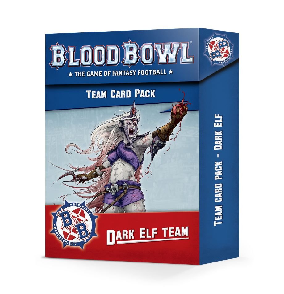 Blood Bowl Dark Elf Team Card Pack | Event Horizon Hobbies CA