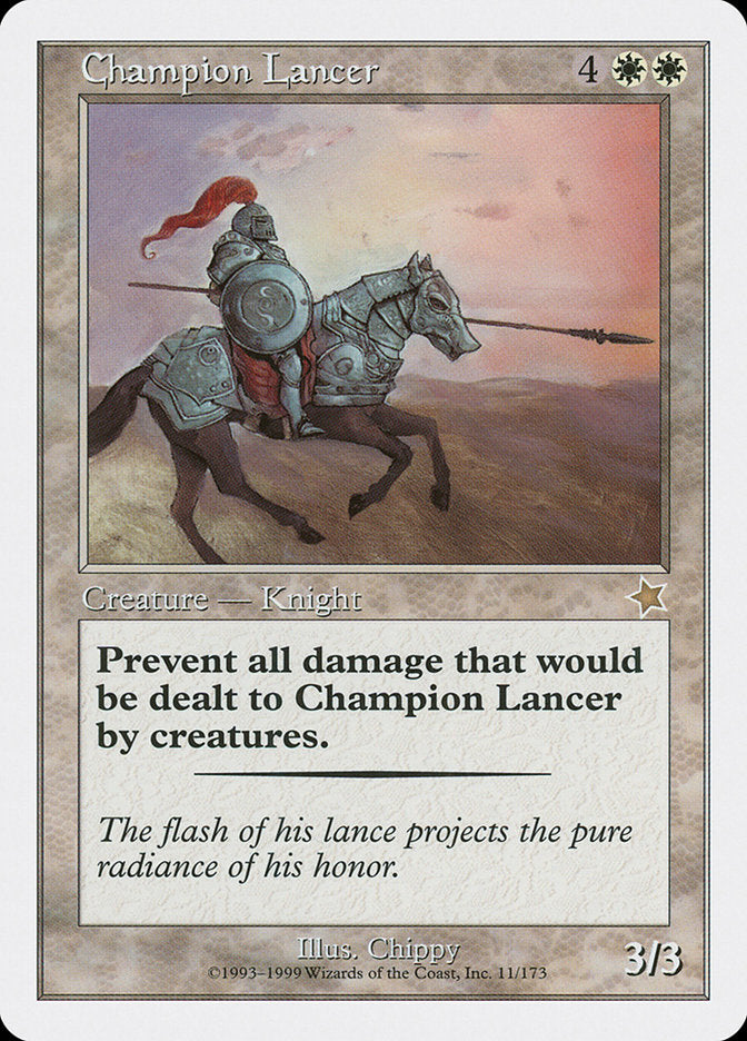 Champion Lancer [Starter 1999] | Event Horizon Hobbies CA