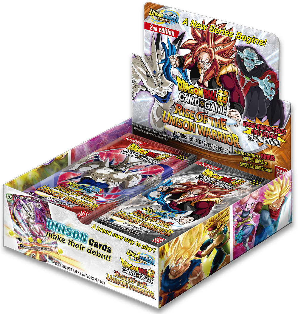 Dragon Ball Super- Rise of the Unison Warrior 2nd Edition Booster Box | Event Horizon Hobbies CA