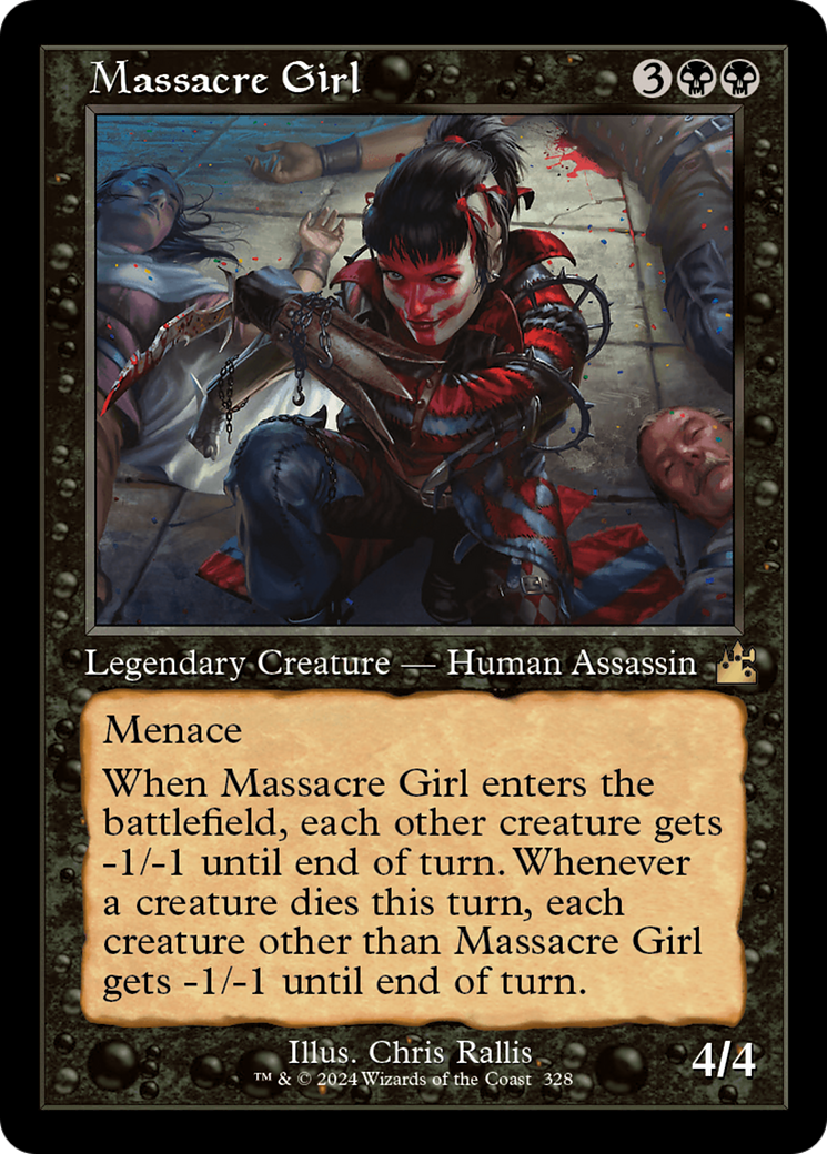 Massacre Girl (Retro) [Ravnica Remastered] | Event Horizon Hobbies CA